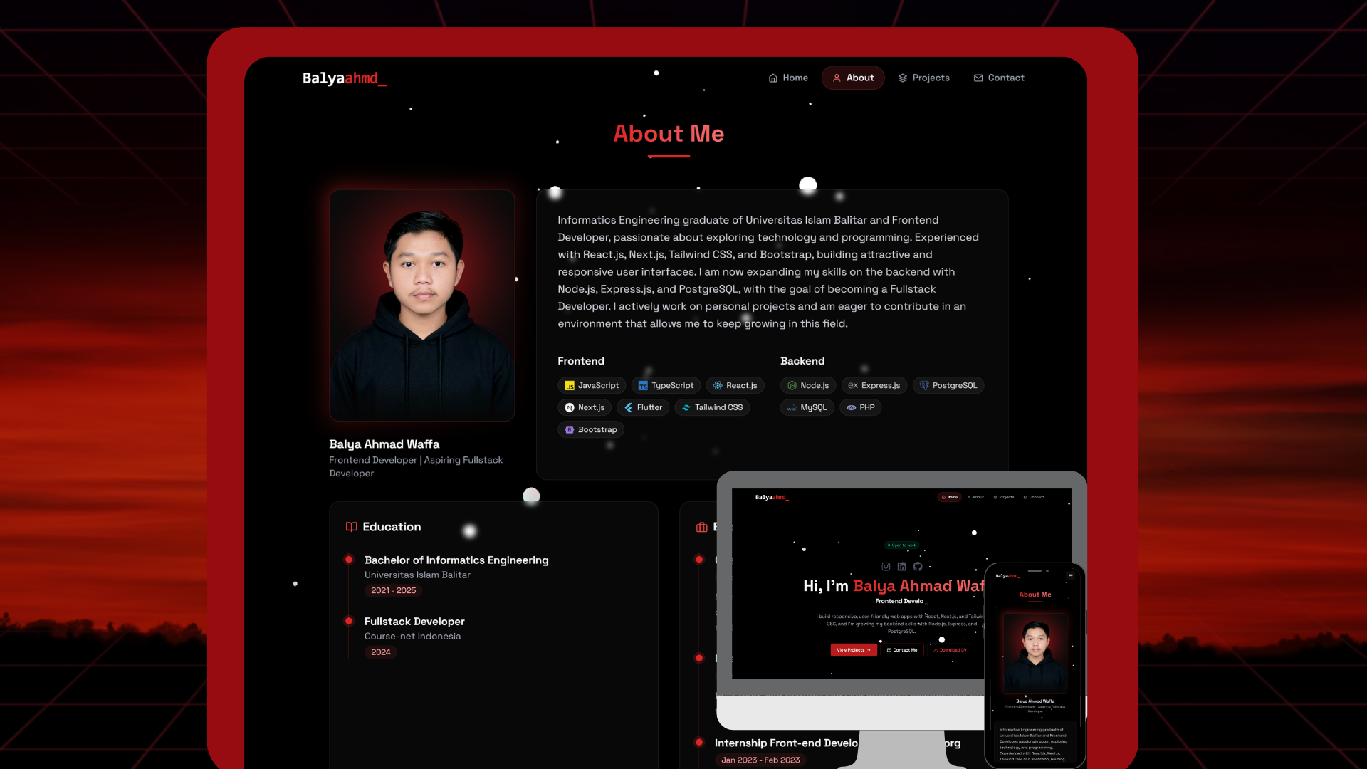 Personal Portfolio Website